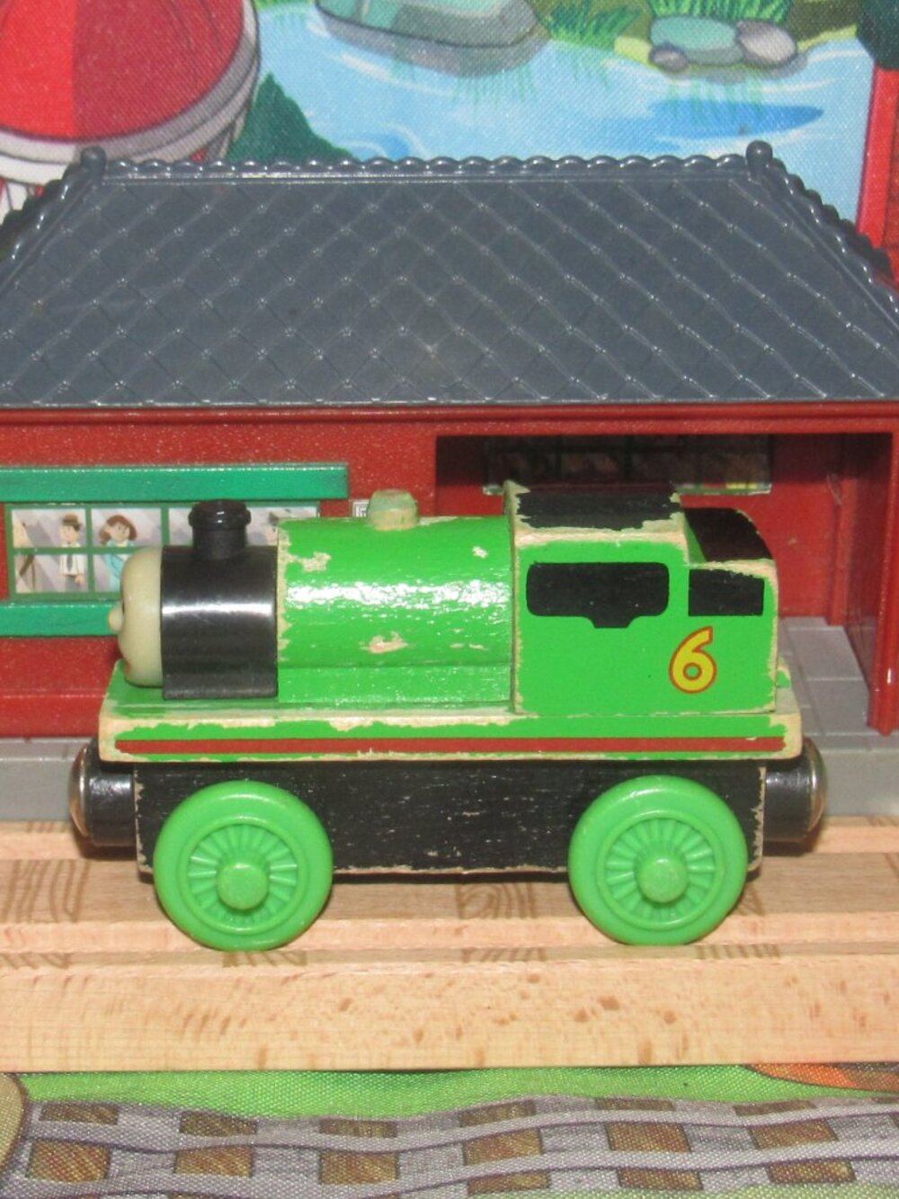 Thomas Wooden Railway Train Track Engine Percy